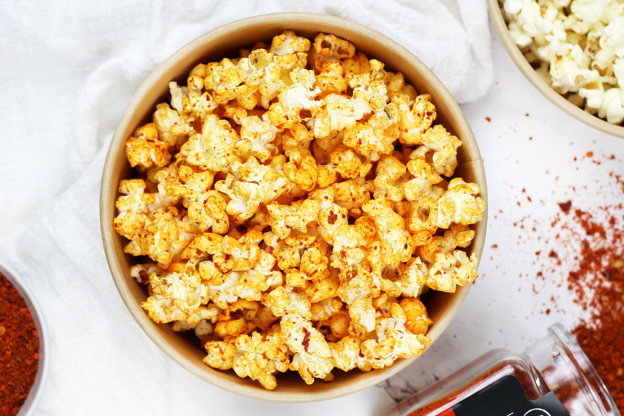 Pikantny Domowy Popcorn