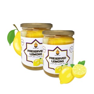 2x Preserved Lemons 500g  Rif Maroko